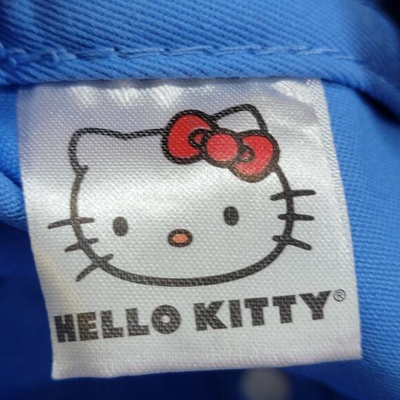 Hello Kitty Adjustable Blue Adult Ballcap Pink "H" - Picture 7 of 8